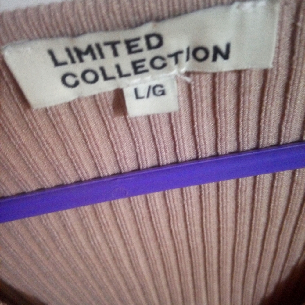 Women's Beige Wrap Sweater - Picture 2 of 6